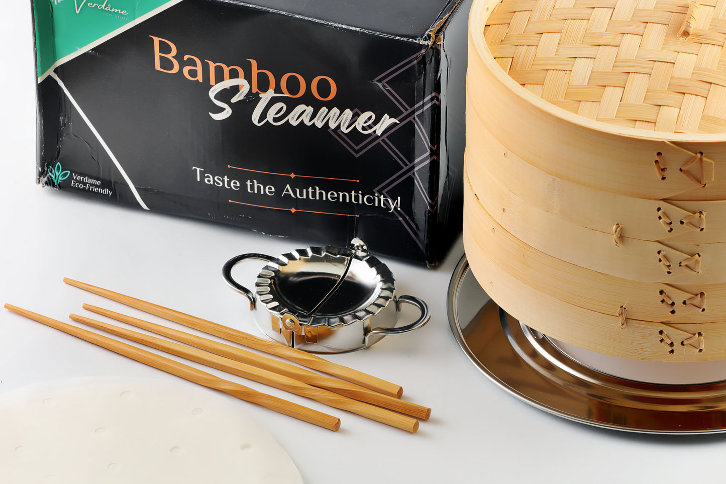 Classic Bamboo Steamer – 10”