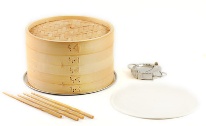 Classic Bamboo Steamer – 10”