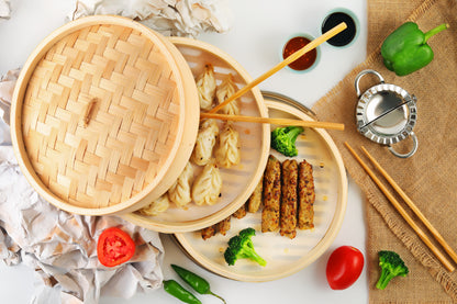 Classic Bamboo Steamer – 10”