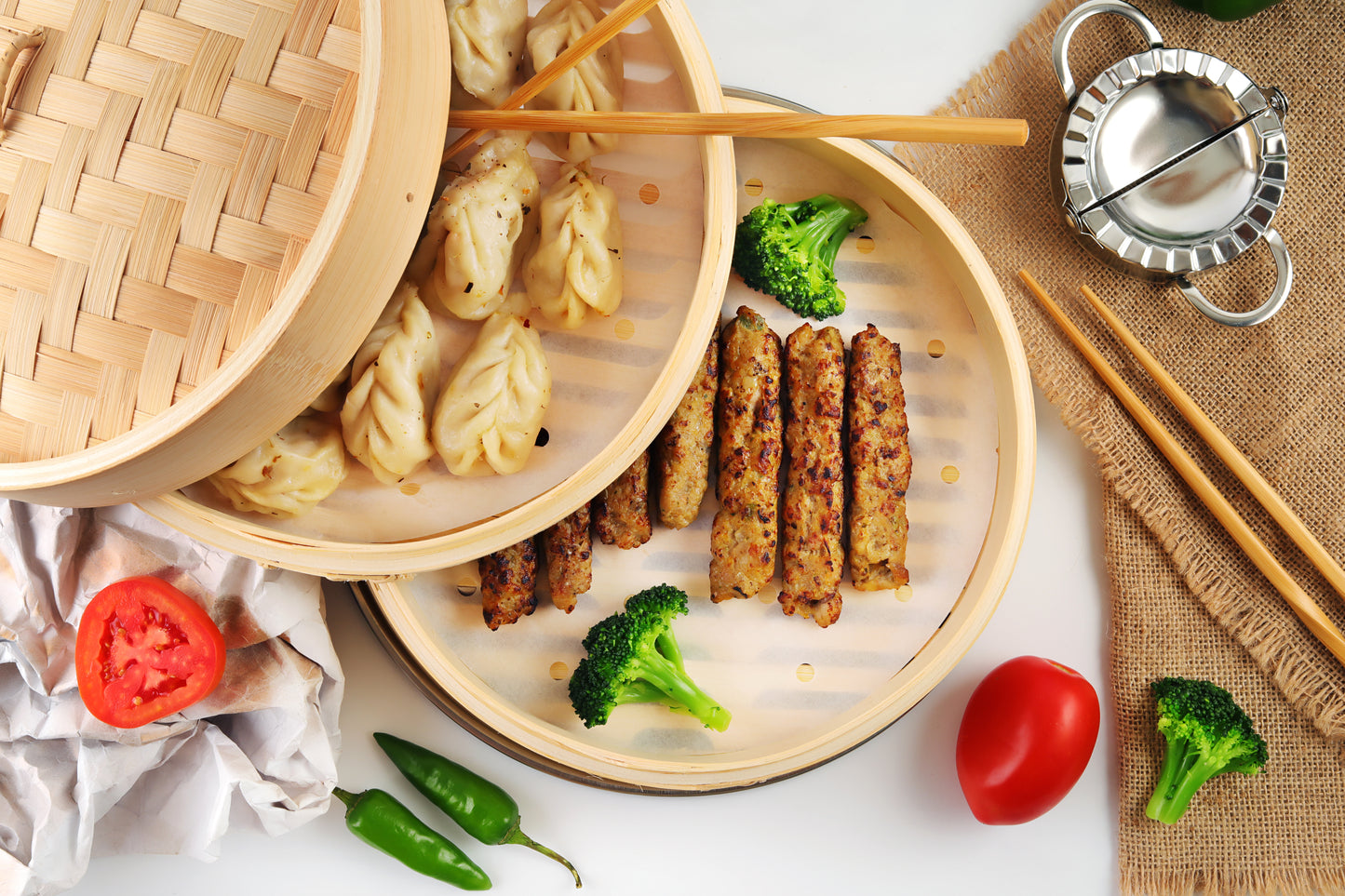 Classic Bamboo Steamer – 10”