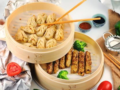 Classic Bamboo Steamer – 10”